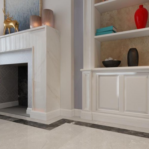 Плинтус МДФ под покраску Evrowood PN 130 2000×120×16 Плинтус МДФ под покраску Evrowood PN 130 2000×120×16