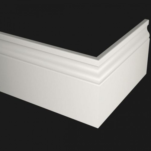 Плинтус МДФ под покраску Evrowood PN 160 2000×140×16 Плинтус МДФ под покраску Evrowood PN 160 2000×140×16