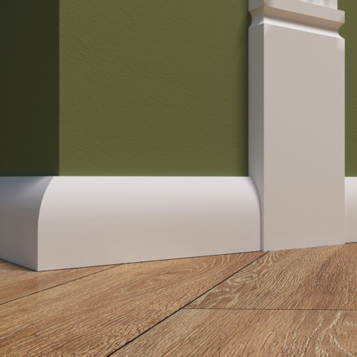 Плинтус МДФ под покраску Evrowood PN 010 2000×60×16 Плинтус МДФ под покраску Evrowood PN 010 2000×60×16