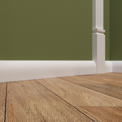 Плинтус МДФ под покраску Evrowood PN 010 2000×60×16 Плинтус МДФ под покраску Evrowood PN 010 2000×60×16