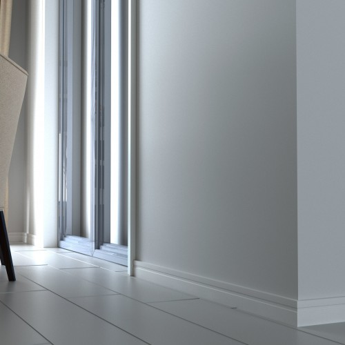 Плинтус МДФ под покраску Evrowood PN 021 2000×70×16 Плинтус МДФ под покраску Evrowood PN 021 2000×70×16