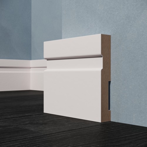 Плинтус МДФ под покраску Evrowood PN 021 2000×70×16 Плинтус МДФ под покраску Evrowood PN 021 2000×70×16