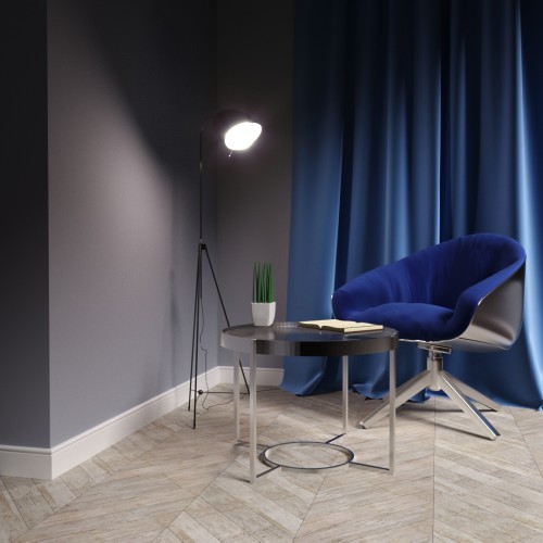 Плинтус МДФ под покраску Evrowood PN 030 2000×80×16 Плинтус МДФ под покраску Evrowood PN 030 2000×80×16