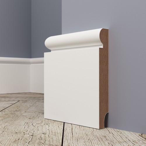 Плинтус МДФ под покраску Evrowood PN 030 2000×80×16 Плинтус МДФ под покраску Evrowood PN 030 2000×80×16