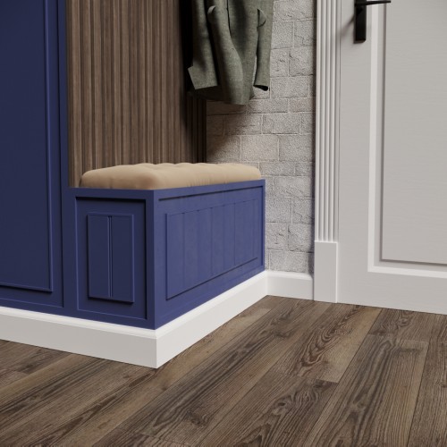 Плинтус МДФ под покраску Evrowood PN 060 2000×83×12 Плинтус МДФ под покраску Evrowood PN 060 2000×83×12