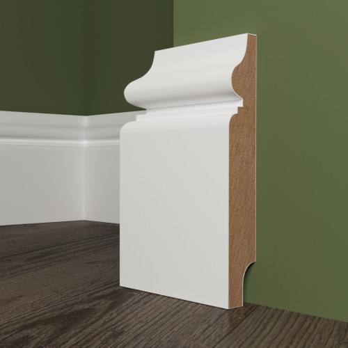 Плинтус МДФ под покраску Evrowood PN 100 2000×100×16 Плинтус МДФ под покраску Evrowood PN 100 2000×100×16