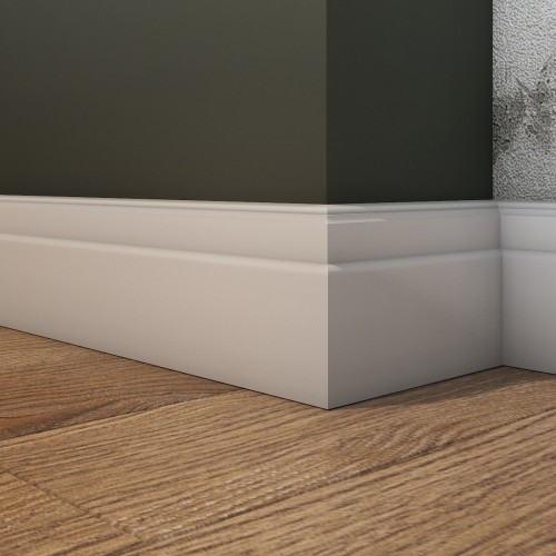 Плинтус МДФ под покраску Evrowood PN 110 2000×110×22 Плинтус МДФ под покраску Evrowood PN 110 2000×110×22