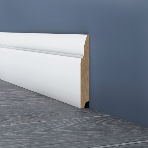 Плинтус МДФ под покраску Evrowood PN 130 2000×120×16 Плинтус МДФ под покраску Evrowood PN 130 2000×120×16