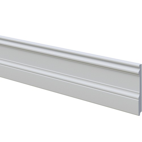 Плинтус МДФ под покраску Evrowood PN 141 2000×130×16 Плинтус МДФ под покраску Evrowood PN 141 2000×130×16