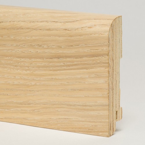 Плинтус деревянный Modern Decor дуб Сливки 0012 83х19
