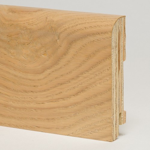 Плинтус деревянный Modern Decor дуб Туман 0015 120x30