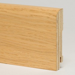 Плинтус деревянный Modern Decor дуб Пастель 0016 120x30