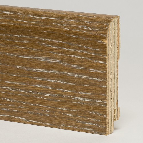 Плинтус деревянный Modern Decor дуб Купер 0022 120x30