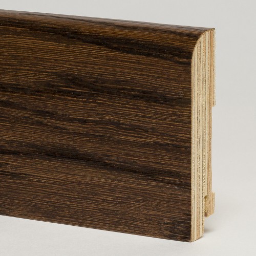 Плинтус деревянный Modern Decor дуб Шоколад 0023 120x15