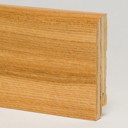 Плинтус деревянный Modern Decor ясень 120x15