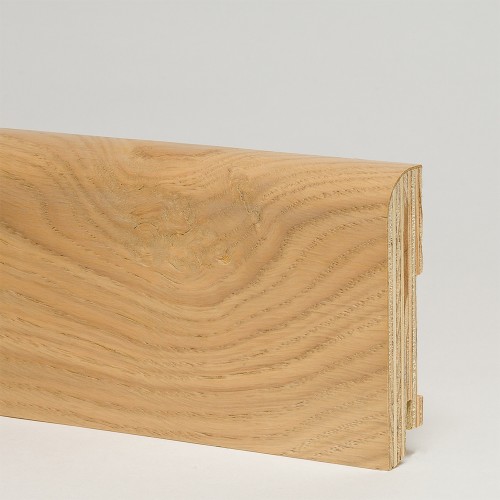 Плинтус деревянный Modern Decor дуб Туман 0015 100x30