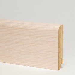 Плинтус деревянный Modern Decor дуб беленый 5BDS 70x15