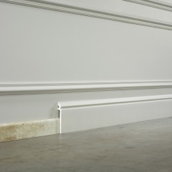 Плинтус под покраску Orac Decor Fundamentals SX186 2000×138×22