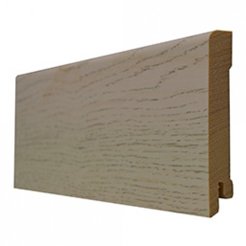 Плинтус деревянный Polarwood Дуб серый 95х15