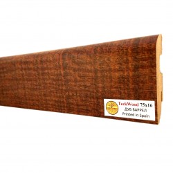 Плинтус МДФ ламинированный TeckWood Дуб Баррел 2150×75×16