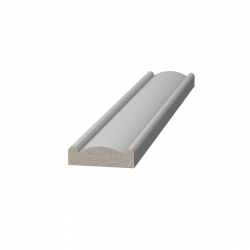 Молдинг ЛДФ под покраску Ultrawood U 0006 i 2000×30×9