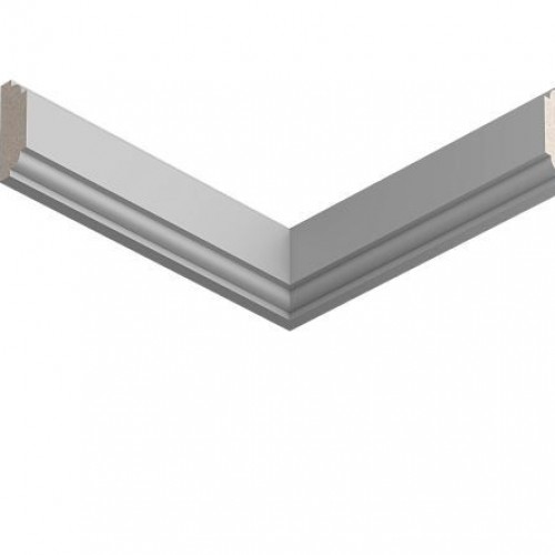Молдинг ЛДФ под покраску Ultrawood U 007 2440×38×14