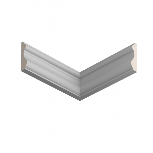 Молдинг ЛДФ под покраску Ultrawood U 009 i 2000×55×15