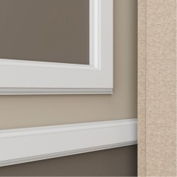 Молдинг ЛДФ под покраску Ultrawood U 007 2440×38×14