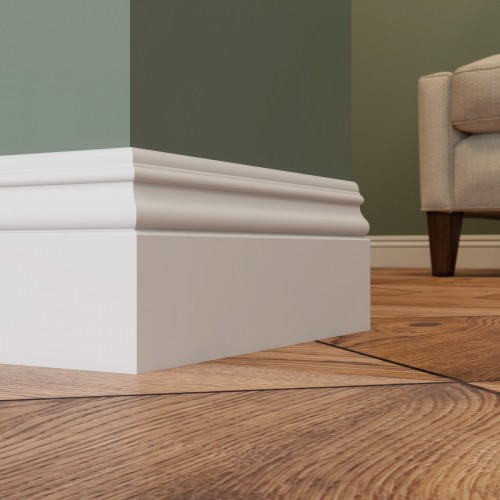 Плинтус под покраску Ultrawood Base 5271 i 2000×90×12 Плинтус под покраску Ultrawood Base 5271 i 2000×90×12