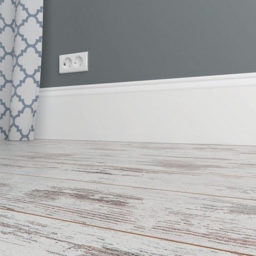 Плинтус под покраску Ultrawood Base 007 i 2000×183×14 Плинтус под покраску Ultrawood Base 007 i 2000×183×14