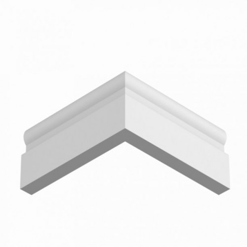 Плинтус под покраску Ultrawood Base 010 2440×127×25 Плинтус под покраску Ultrawood Base 010 2440×127×25