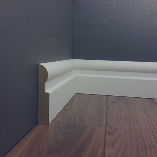 Плинтус под покраску Ultrawood Base 010 2440×127×25 Плинтус под покраску Ultrawood Base 010 2440×127×25