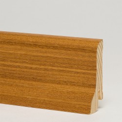 Плинтус деревянный Pedross афромозия сапожок 60x22