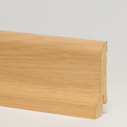 Плинтус деревянный Pedross дуб беленый 2500×60×22