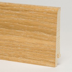 Плинтус деревянный Pedross дуб затертый 2500×80×16