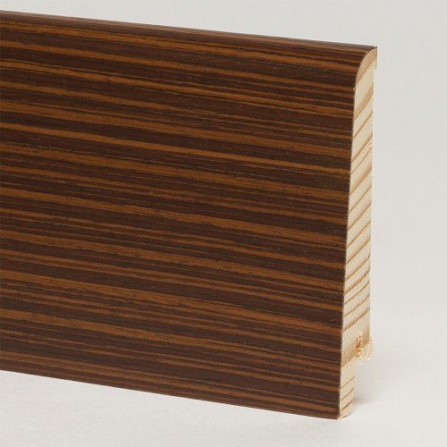 Плинтус деревянный Pedross венге полосатый 2500×80×16 Плинтус деревянный Pedross венге полосатый 2500×80×16