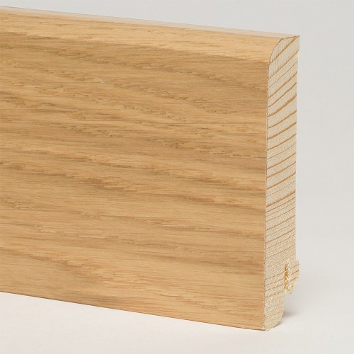 Плинтус деревянный Pedross дуб беленый 2500×80×18 Плинтус деревянный Pedross дуб беленый 2500×80×18