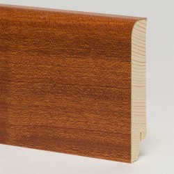 Плинтус деревянный Pedross махагон 2500×80×18