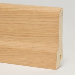 Плинтус деревянный Pedross дуб беленый 2500×80×20