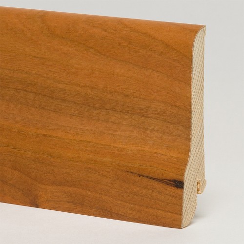 Плинтус деревянный Pedross вишня сапожок 80х20