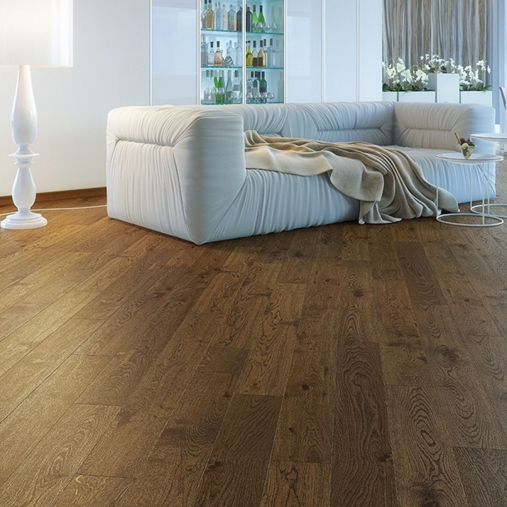 Дубовый паркет в интерьере