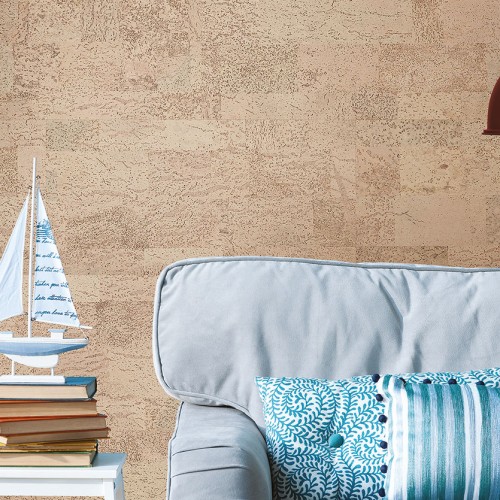 Пробковая стеновая панель Wicanders Dekwall Malta Champagne RY1M001 600×300×3