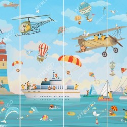 Панно Affresco Сказки ZK640-COL1 2x2,68 м