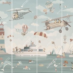 Панно Affresco Сказки ZK640-COL3 2x2,68 м