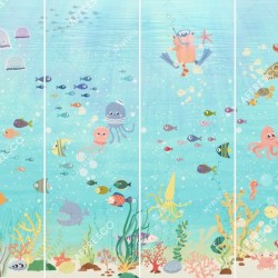 Панно Affresco Сказки ZK639-COL4 2x2,68 м
