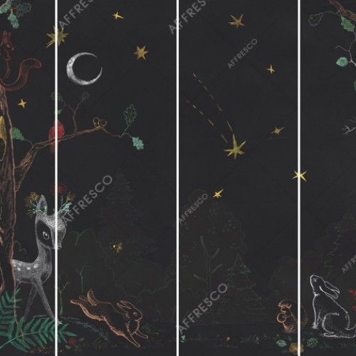 Панно Affresco Сказки OF622-COL1 2x2,68 м