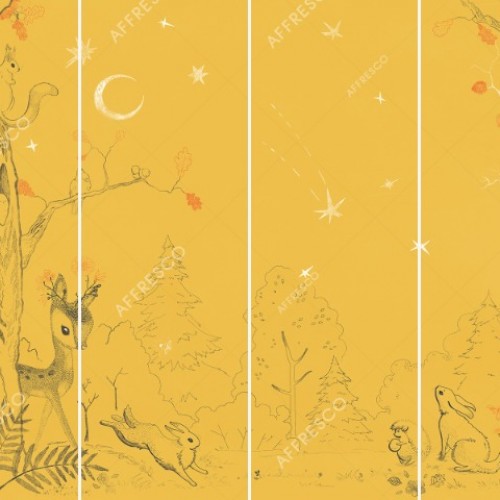 Панно Affresco Сказки OF622-COL3 2x2,68 м