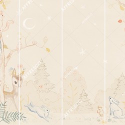 Панно Affresco Сказки OF622-COL4 2x2,68 м