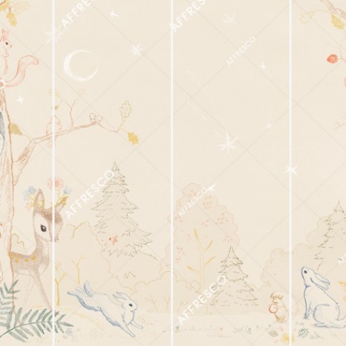 Панно Affresco Сказки OF622-COL4 2x2,68 м