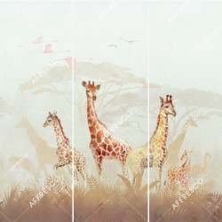 Панно Affresco Сказки OF601-COL3 2x2,01 м